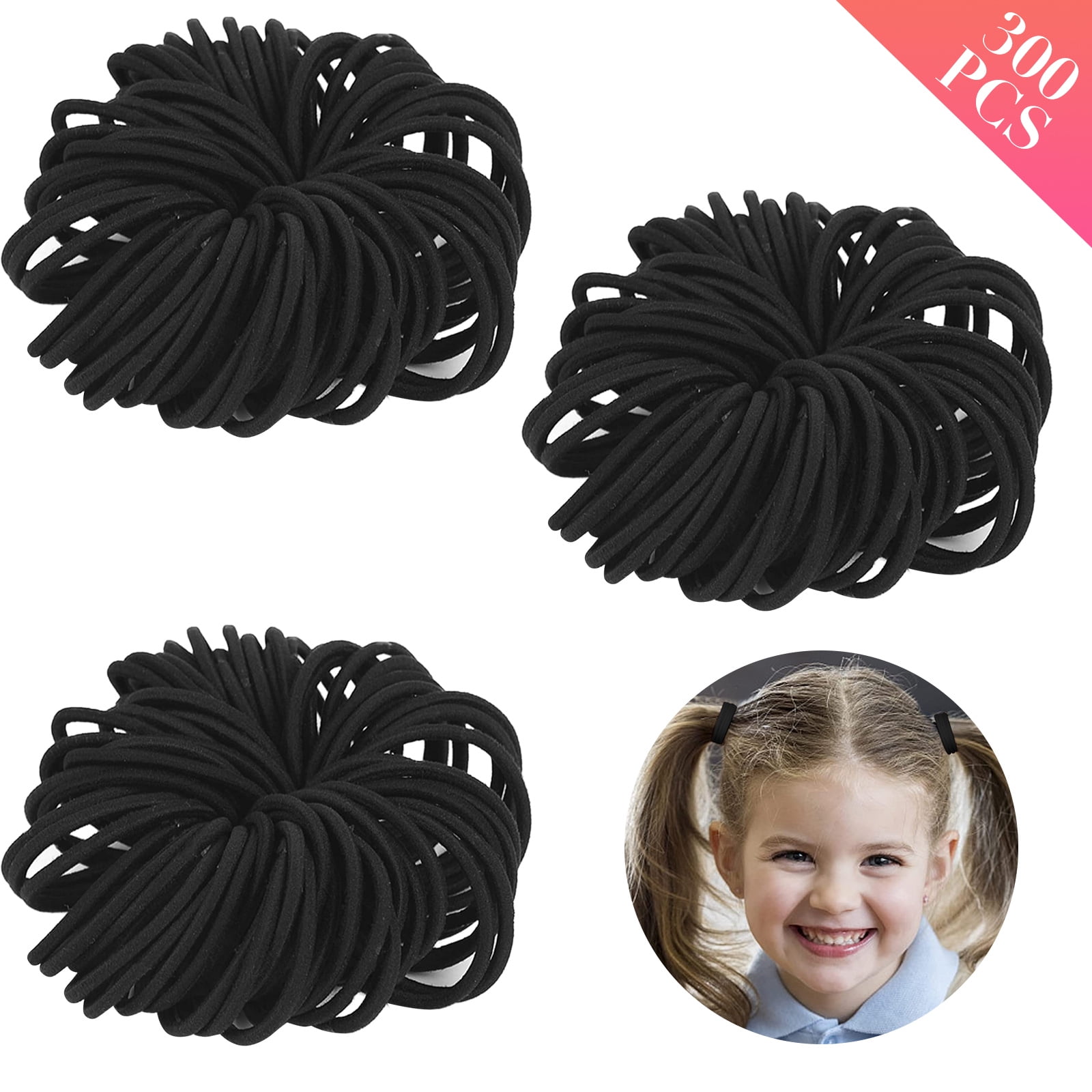 Products with Free Delivery 100pcs Cute Elastic Baby Girl Hair Ties