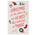 thumbnail image 7 of American Greetings Pop Up Christmas Card, Festive Village (Brightest Wishes), 7 of 7