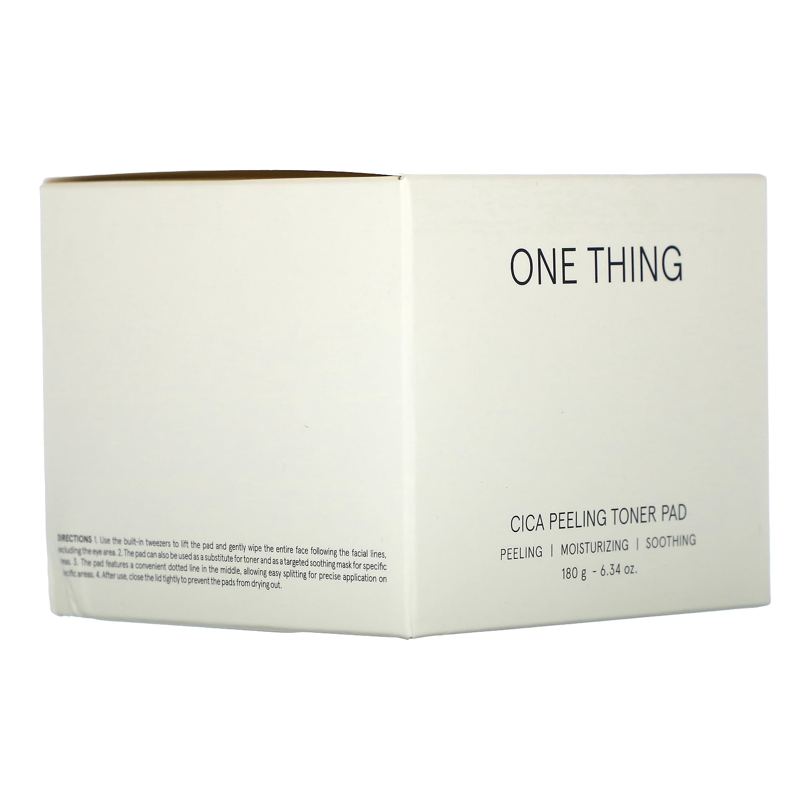 One Thing Cica Peeling Toner Pad, 6.34 oz (180 g)