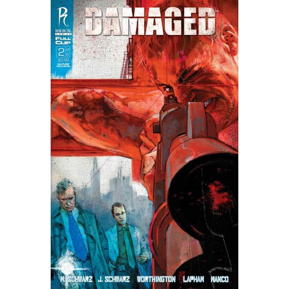 Damaged (Radical) #2 VF ; Radical Comic Book