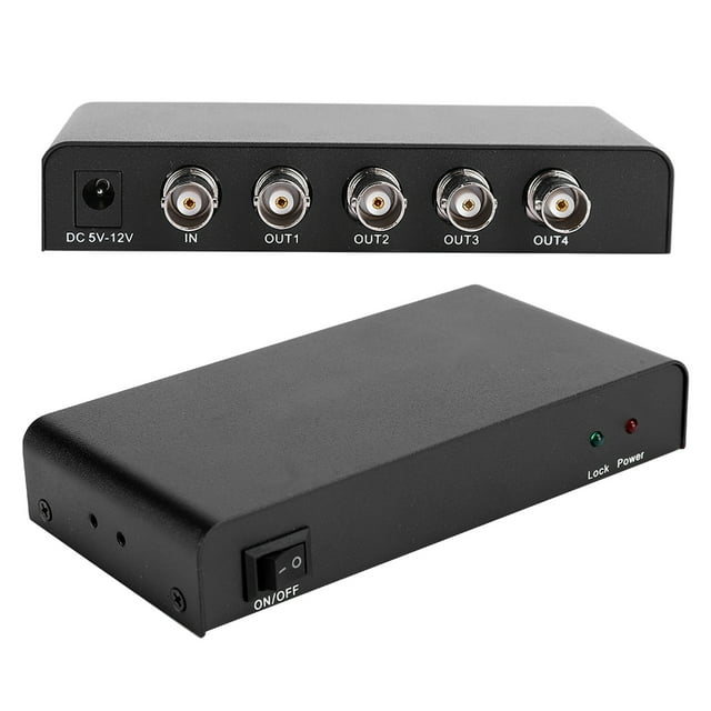 Convertidor SDI, divisor de señal SDI 1x4 3G Divisor SDI máxima confiabilidad
