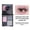 Sweet and spicy powd, variant on High Cool Dark Goddess Four Color Eyeshadow, Matte Pearlescent Fine Flash Punk Smoky Eye Shadow