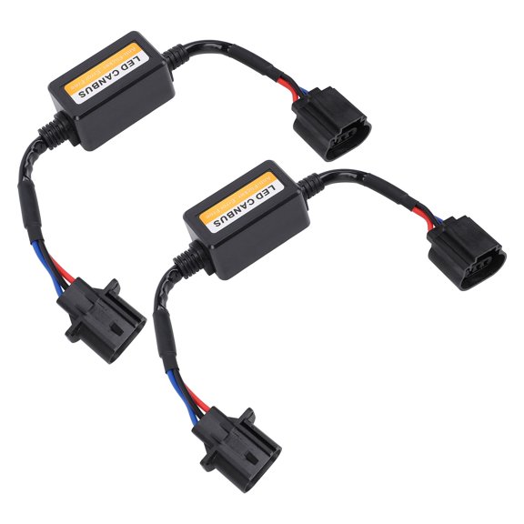 Decodificadores Canbus De Faros LED, DC 9 A 16V PVC Cobre 2 Uds Kit De Resistencia De Luz LED Precableado Plug And Play Para Modelos De Faros H13