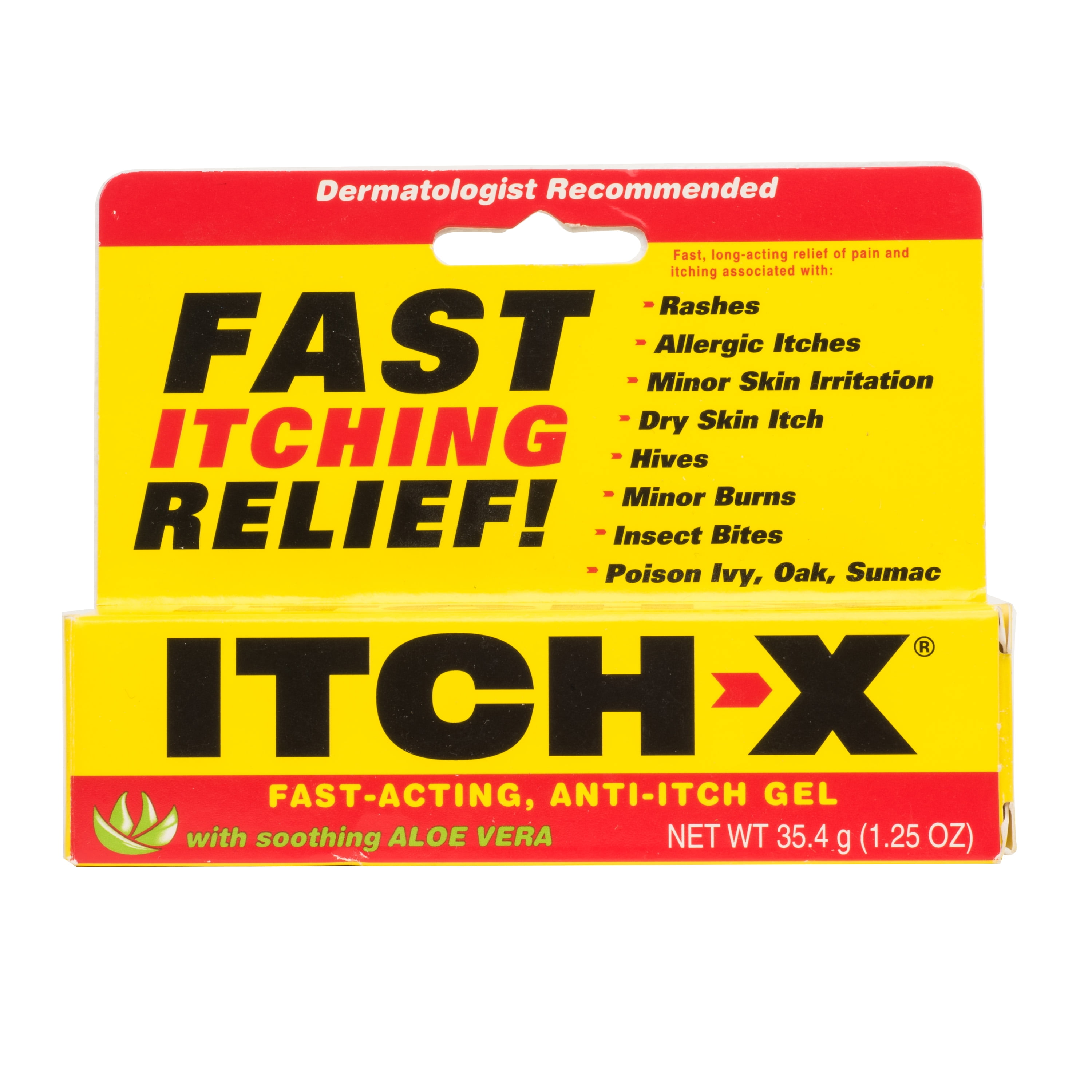 Itch X Fast Acting Anti Itch Gel Walmart Com