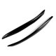 thumbnail image 5 of Molduras de cejas para faros delanteros de automóvil, pegatinas para TT 2006-2014, tiras, párpados, cubierta de lámpara, resina Negro brillante, 5 of 5