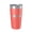 Coral, variant on Knoxville TN City Skyline Tumbler Tennessee Travel Mug Sunsphere Insulated Laser Engraved Coffee Cup 20 oz Orange