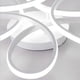 thumbnail image 5 of Luces Techo LED Modernas Con Flores Lámpara 12W Blanca (blanca), 5 of 9
