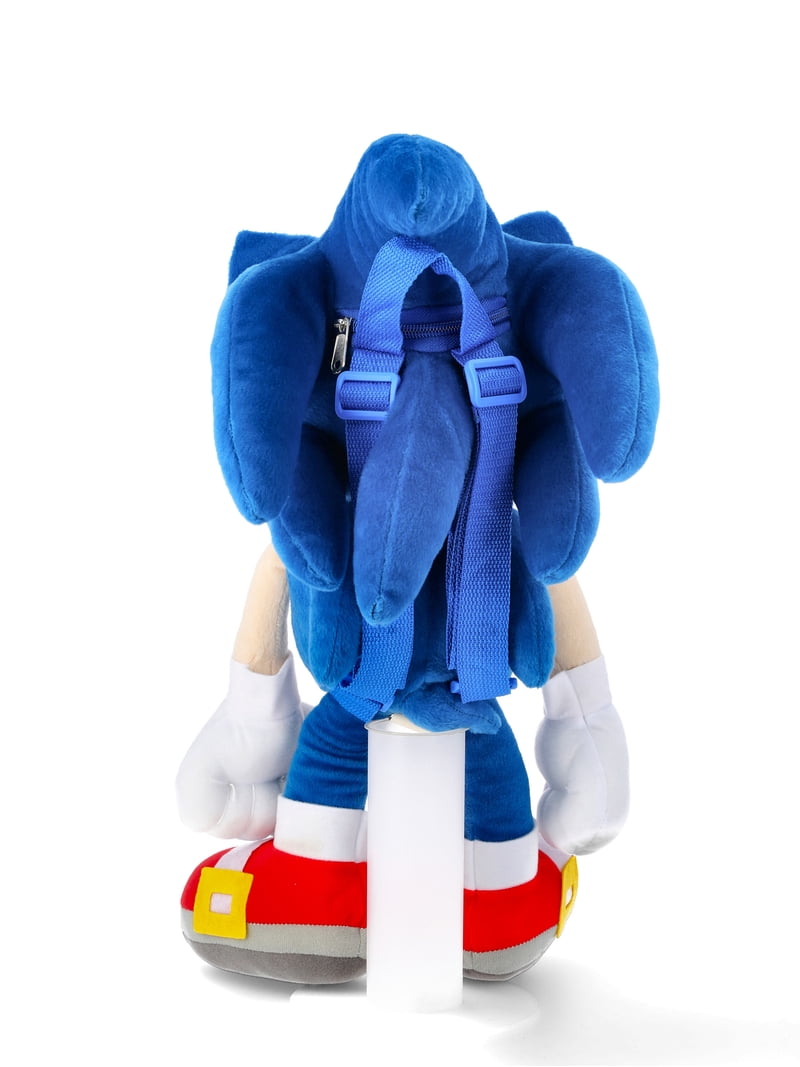 ぬいぐるみ Sonic Plush Backpack Y2K UK Street Style Sonic the Hedgehog Kids School Bag - Sonic Plush Backpack #SH52211