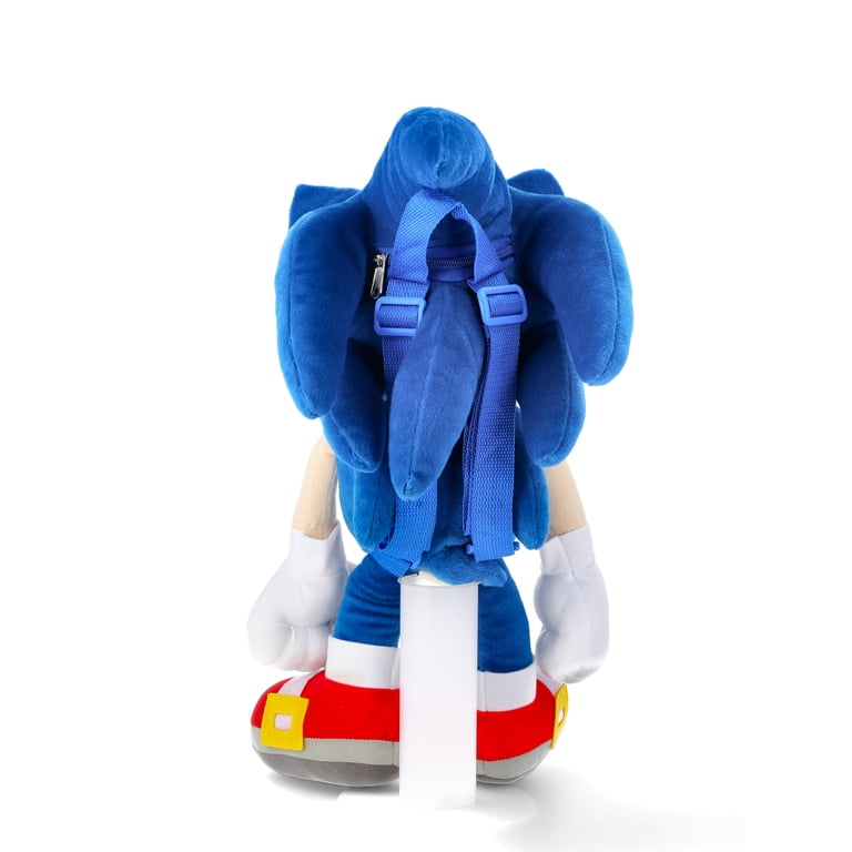Sonic The Hedgehog Plush Backpack, 12.5", Blue photo 2