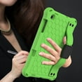 thumbnail image 4 of Silicone Case for Samsung Galaxy Tab S6 Lite (SM-P610) Tablet 10.4" 2024 - Durable Soft TPU Case with Stand Function, Shock-absorbing Protective Crossbody Case with Shoulder Strap /Hand Strap, Green, 4 of 5