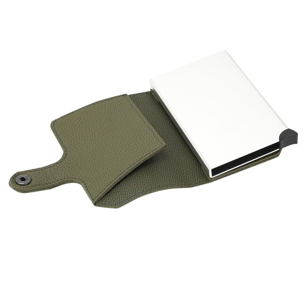 Titular de la tarjeta de crédito, tarjetas de identificación seguras antirrobo, bolsa para tarjetas, estuche para tarjetas de crédito diseñado para precisión