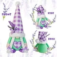 thumbnail image 4 of Spring Lavender Gnomes Plush Scandinavian Tomte  Doll Flower Gnomes,Garden Farmhouse Kitchen Decor, 4 of 6