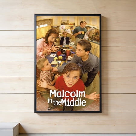 Malcolm In The Middle Movie Poster, Wall Art, Unframed Paper Poster 8x10in