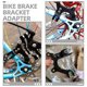 thumbnail image 3 of unbranded 2Ud Adaptadores Para De Disco De Carbono Soporte Para Negro, 3 of 8