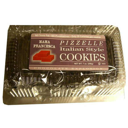 Pizzelle, Italian Style Chocolate Flavor Cookies,