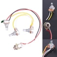 thumbnail image 2 of 2 Juego de JB Bajo Cableado Arnes Precableado con Macetas de 3-500K, 2 of 5