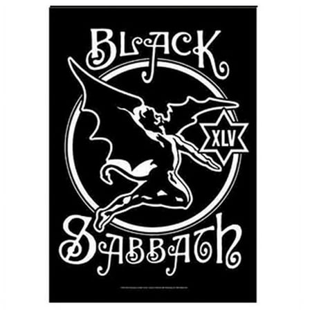 Black Sabbath Poster Flag Creature XLV Ozzy Tapestry Cloth Fabric Wall Banner 30" x 40"