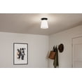 thumbnail image 5 of 52585BK Kichler Lighting Albers - 1 Light Flush Mount-10 Inches Tall and 8.5 Inches Wide-Black Finish, 5 of 11