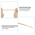 thumbnail image 3 of Unique Bargains 0.8mm x 109 Yard Nylon Satin Cord 0.8mm Beading String Braided Rope, Orange, 3 of 6