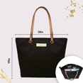 thumbnail image 4 of PortoVino City Tote Black - Female Handbags , Insulated Compartment, 4 of 8