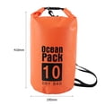 thumbnail image 3 of Saco De Bolsa Seca Bolsa seca impermeable Pack Saco Natación Kayak River Trekking (10L Naranja) Likrtyny Libre de BPA, 3 of 4