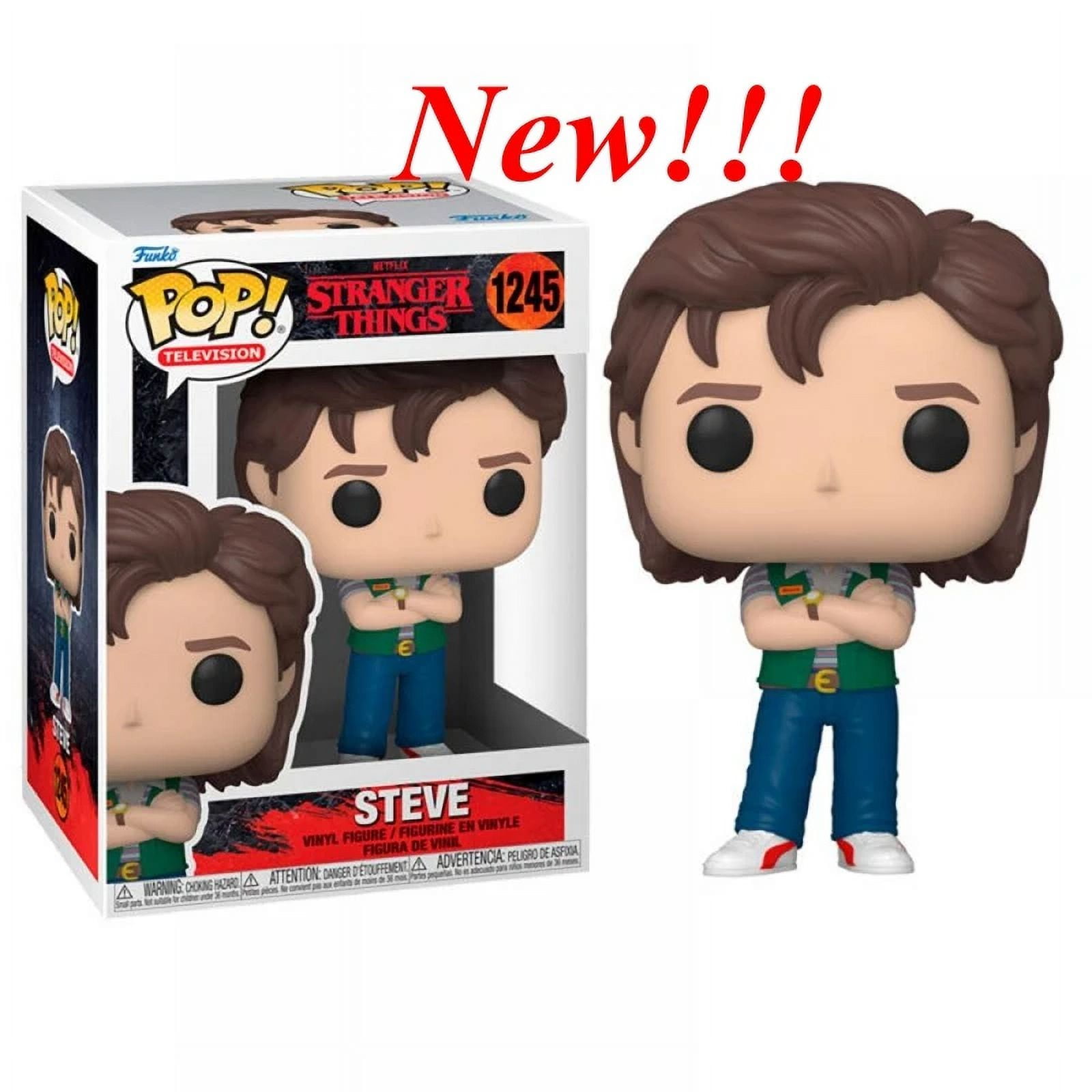 NEWest FUNKO POP Toys Will #426 Max #1243 Robin #1244 Steve #1245