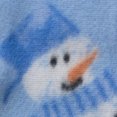 thumbnail image 2 of Holiday Christmas Fleece Throw 50x60", Set of 2, Snowmen, 2 of 2