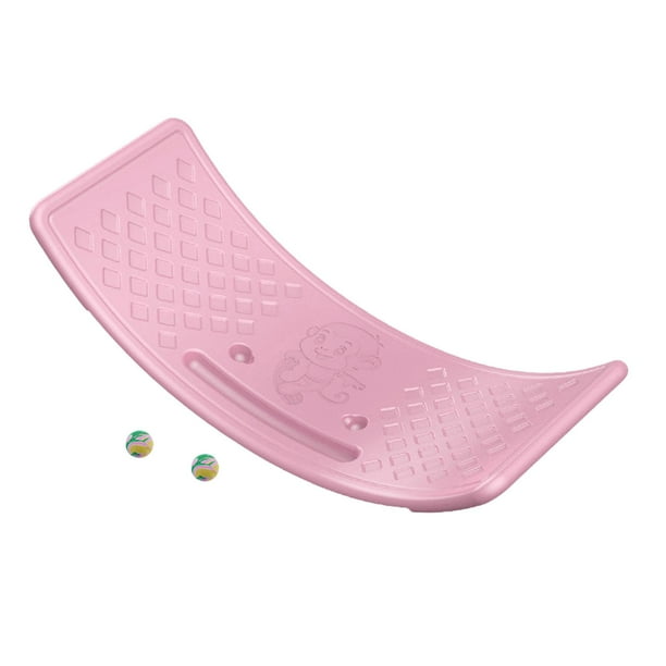 Tabla de equilibrio Tabla giratoria Coordinación corporal Entrenador de equilibrio Tabla de oscilación para niños para actividades Entrenamiento de , Rosa