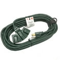 thumbnail image 3 of Hyper Tough 25FT 16/3 3-Outlet Extension Cord Green For Outdoor use, 3 of 4