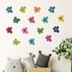thumbnail image 1 of 16 Piezas JAMW Pegatinas de Pared Estética Preppy Y2K Flores Coloridas, 1 of 5
