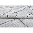 thumbnail image 3 of Taran Designs Avery 60x96" Contemporary Wool Area Rug in Dark Gray/White, 3 of 4