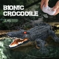 thumbnail image 2 of HLONK 2.4 GHz Remote Control Alligator RC Boats for Adults Kids  Rechargeable Crocodile  Boat Lake & Pool Toy, 2 of 7