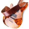 thumbnail image 2 of Correa de guitarra eléctrica de cuero genuino grueso para guitarra Afortunado Sencillez, 2 of 5