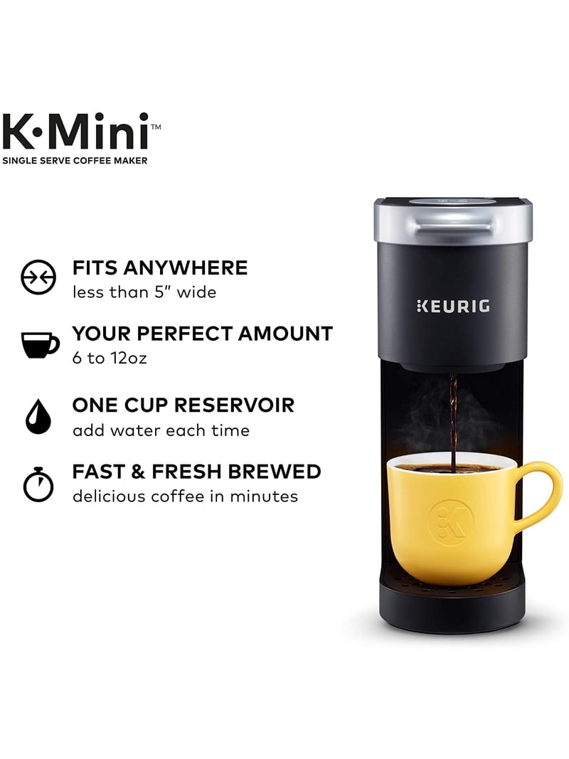 Keurig K-Mini Single Serve Coffee Maker, 6-12 oz Pod Brewer, Small
