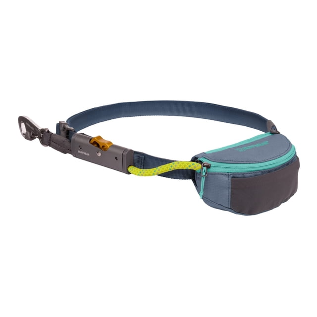Ruffwear , Laisse de Randonnée pour Chien, Système de Laisse et d'Attelage Réglable pour Camping et Randonnée, Bleu Ardoise