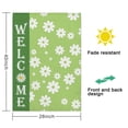 thumbnail image 5 of Spring Summer Daisy Garden Flag 28x40 Inch Double Side for Outdoor Courtyard Garden Decor Flowers Welcome Holiday Flag for Outside Decoration, 5 of 6
