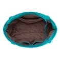 thumbnail image 6 of Montana West Large Tote Bag for Women Oversized Shoulder Purses with Chain Handbags, Turquoise, 6 of 7
