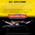 thumbnail image 3 of Restoration Shop - Chasis Black (Gloss) Acrylic Enamel Auto Paint - Quart Paint Color Only - Single Stage High Gloss, 3 of 5