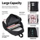 thumbnail image 4 of Easygdp Purple Mushroom Mochila para Niños y Niñas con Set de Caja de Almuerzo y Estuche para Lápices 3 en 1, Mochila Escolar Estampada para Adolescentes, 4 of 7