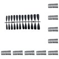 thumbnail image 2 of Vogacara Tabletas para mejorar las uñas No susceptibles a las alergias Durabilidad Uña falsa Puntas de manicura llamativas JM-15Black JM-15Negro 10piezas, 2 of 6