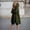 Dark Green, variant on Women's Jackets Long Hooded Jacket with Zipper Casual Design and Pockets for Fall Fashion