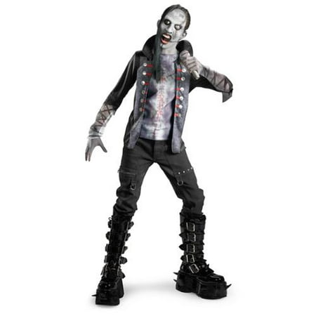 Goth Evil Shock Rocker Costume Child