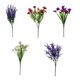 thumbnail image 2 of Ramo de Flores Artificiales para Bodas, Decoración de Sala de Estar y Hogar – Arreglos Florales de Plástico para El Día de La Madre, Fiestas o Uso Diario., 2 of 7