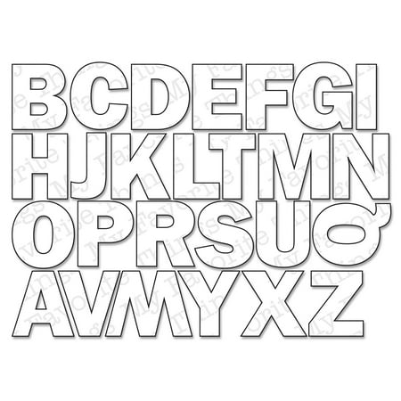 Die-Namics Die-By The Letters Uppercase