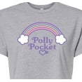 thumbnail image 3 of Polly Pocket - Polly Pocket Rainbow Logo - Junior's - Women's Cropped T-shirt, 3 of 5