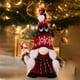 thumbnail image 1 of Adornos navideños de muñeco de trapo, gnomo sin rostro, con falda brillante, para Navidad, fiestas, Halloween, otoño, decoración del hogar, adornos navideños., 1 of 6