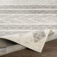 thumbnail image 5 of Mark&Day Area Rugs, 6x9 Oosseld Global Light Gray Area Rug, Grey Beige White Carpet for Living Room, Bedroom or Kitchen (6'7" x 9'), 5 of 8