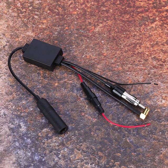 Adaptateur Radio Numérique, Adaptateur d'Antenne Radio Plug And Play Stéréo Voiture FM pour Radios DAB pour Réception