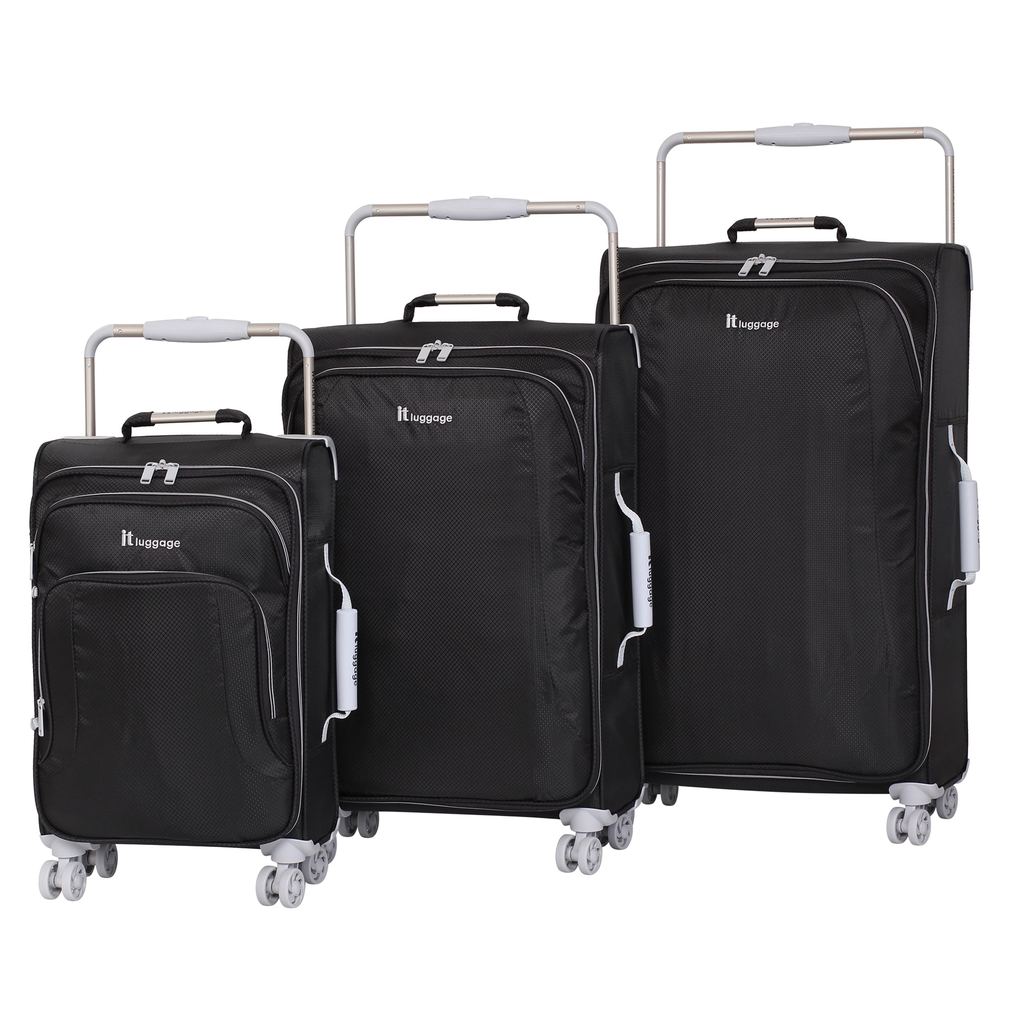 it luggage Worlds Lightest New York 3pc Softside Luggage Set - Walmart.com