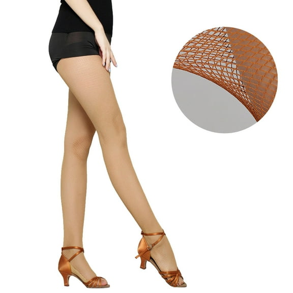 SKISUNO 1Pcs High Waisted Footless Style Pantyhose for Women Sheer Tights Smooth Look Nylon Spandex 39.4x15.7x0.4in